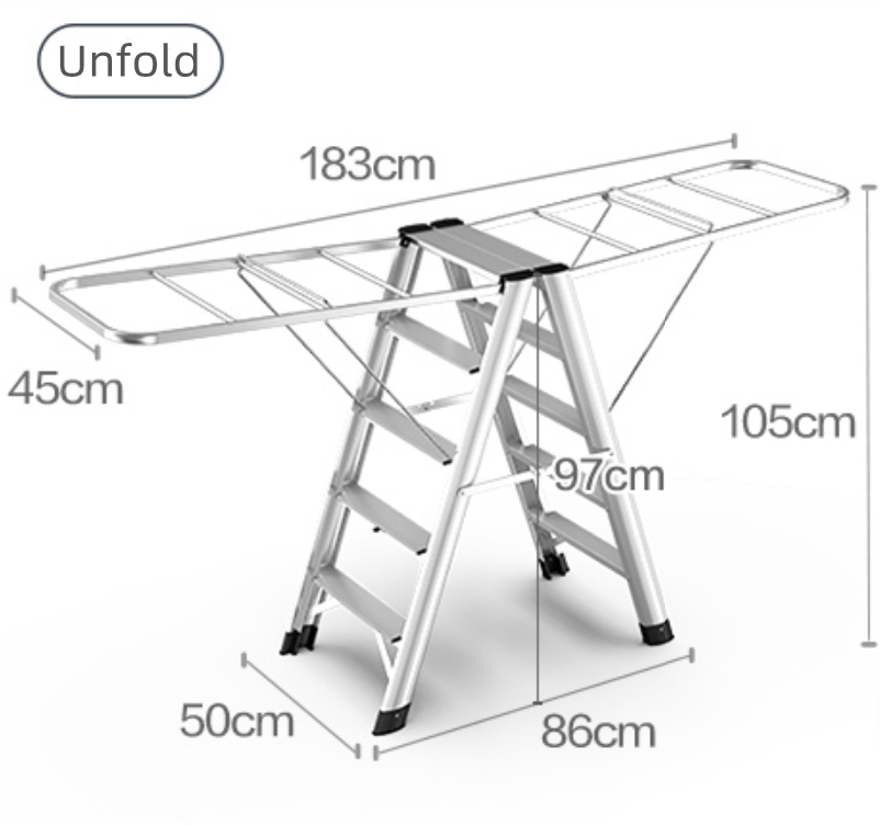 Foldable Drying Rack Size